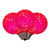  Vickerman XLEDG43 - 25 - Red LED Replacement Light Bulb - 25 Pack 