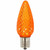  Vickerman XLEDC98T-25 – C9 Orange LED Replacement Light Bulb – 25 Pack 