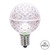  Vickerman XLEDG6P-25 – Pure White LED Replacement Light Bulb – 25 Pack 