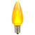 XLEDSC97T-25 Vickerman - Yellow LED C9 Christmas Replacement Bulbs - 25 Pack