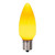 Vickerman XLEDSC97-25 - C9 Yellow LED Replacement Light Bulb - 25 Pack