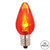 Vickerman XLEDTC78-25 - C7 Orange LED Replacement Light Bulb - 25 Pack