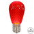 Vickerman XLEDS13-10 - Red LED Replacement Light Bulb - 10 Pack