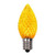 Vickerman XLEDC77T-25 - C7 Yellow LED Replacement Light Bulb - 25 Pack