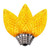 XLEDC77T-25 Vickerman - Yellow LED C7 Christmas Replacement Bulbs - E12 Base - 25 Pack