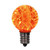 Vickerman XLEDG38-25 - G30 Orange LED Replacement Light Bulb - 25 Pack