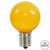 Vickerman XLEDCG57-25 - Yellow LED Replacement Light Bulb - 25 Pack