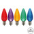 Vickerman XLEDC90T-25 - C9 Multi Color LED Replacement Light Bulb - 25 Pack