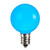 XLEDCG4L-25 Vickerman - Teal LED G40 Christmas Replacement Bulbs - E12 Base - 25 Pack