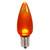  Vickerman XLEDTC98T-25 – C9 Orange LED Replacement Light Bulb – 25 Pack 