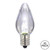  Vickerman XLEDTC7PT-25 – C7 Pure White LED Replacement Light Bulb – 25 Pack 