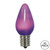  Vickerman XLEDSC76T-25 – C7 Purple LED Replacement Light Bulb – 25 Pack 