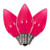 Vickerman XLEDSC79-25 - C7 Pink LED Replacement Light Bulb - 25 Pack