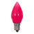  Vickerman XLEDSC79-25 – C7 Pink LED Replacement Light Bulb – 25 Pack 