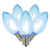 Vickerman XLEDTC72-25 - C7 Blue LED Replacement Light Bulb - 25 Pack