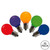 Vickerman XLEDCG30-25 - G30 Multi Color LED Replacement Light Bulb - 25 Pack
