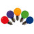 XLEDCG30-25 Vickerman - Multi Color LED G30 Christmas Replacement Bulbs - E12 Base - 25 Pack