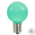 Vickerman XLEDCG54-25 - Green LED Replacement Light Bulb - 25 Pack