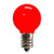 XLEDCG33-25 Vickerman - Red LED G30 Christmas Replacement Bulbs - E12 Base - 25 Pack