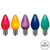 Vickerman XLEDSC70T-25 - C7 Multi Color LED Replacement Light Bulb - 25 Pack