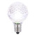XLEDG3P-25 Vickerman - Pure White LED G30 Christmas Bulbs - E12 Base - 25 Pack