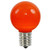 XLEDCG58-25 Vickerman - Orange LED G50 Christmas Bulbs - E17 Base - 25 Pack