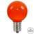 Vickerman XLEDCG58-25 - Orange LED Replacement Light Bulb - 25 Pack