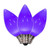 Vickerman XLEDSC76-25 - C7 Purple LED Replacement Light Bulb - 25 Pack