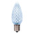 Vickerman XLEDC95-25 - C9 Cool White LED Replacement Light Bulb - 25 Pack