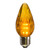 XLEDF17-25 Vickerman - Gold LED F15 Flame Christmas Bulbs - E26 Base - 25 Pack