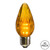 Vickerman XLEDF17-25 - Yellow LED Replacement Light Bulb - 25 Pack