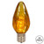 Vickerman XLEDF18-25 – Amber LED Replacement Light Bulb – 25 Pack 
