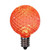 Vickerman XLEDG48-25 - Orange LED Replacement Light Bulb - 25 Pack