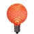 Vickerman XLEDG48-25 - Orange LED Replacement Light Bulb - 25 Pack