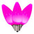 XLEDSC99-25 Vickerman - Pink LED C9 Christmas Bulbs - E17 Base - 25 Pack