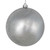  Vickerman N186207D - 4" Silver Ball Christmas Ornament - 6 Pack 