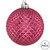  Vickerman N188545D - 4" Mauve Ball Christmas Ornament - 6 Pack 