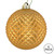  Vickerman N188533D - 4" Copper Gold Ball Christmas Ornament - 6 Pack 