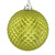  Vickerman N188573D - 4" Lime Ball Christmas Ornament - 6 Pack 