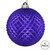 Vickerman N188566D - 4" Purple Ball Christmas Ornament - 6 Pack