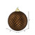  Vickerman N188575D - 4" Chocolate Ball Christmas Ornament - 6 Pack 