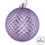 Vickerman N188586D - 4" Lavender Ball Christmas Ornament - 6 Pack