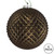 Vickerman N188584D - 4" Gunmetal Ball Christmas Ornament - 6 Pack