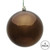  Vickerman N591275DSV - 4.75" Chocolate Ball Christmas Ornament - 4 Pack 