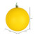 Vickerman N591278DMV - 4.75" Yellow Ball Christmas Ornament - 4 Pack