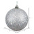 Vickerman N592007DQ - 8" Silver Ball Christmas Ornament