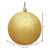 Vickerman N592037DQ - 8" Honey Gold Ball Christmas Ornament