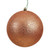 Vickerman N592058DQ - 8" Rose Gold Ball Christmas Ornament