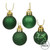 Vickerman N590624 - 2.4" Emerald Ball Christmas Ornament - 24 Pack