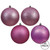Vickerman N590645 - 2.4" Mauve Ball Christmas Ornament - 24 Pack